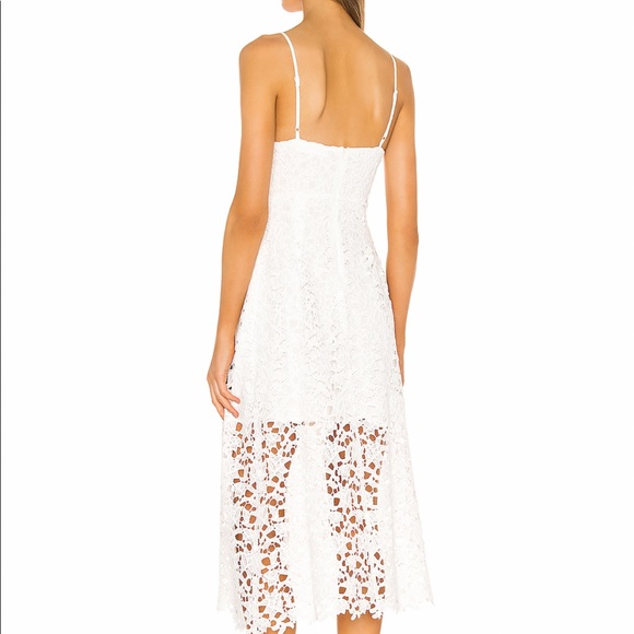 White Lace Dress from Revolve - Picture 3 of 6
